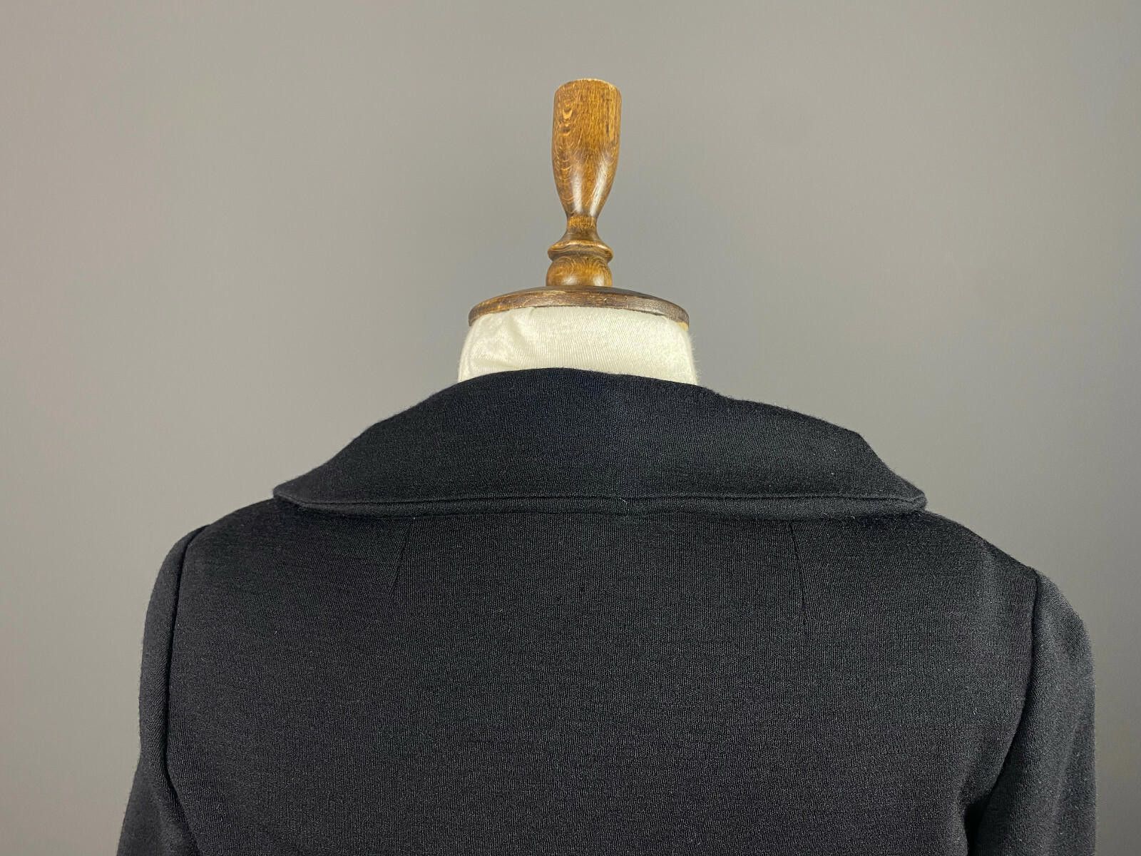 Givenchy Givenchy Boutique Paris Black Belted Open Front Jacket Size M / US 6-8 / IT 42-44 - 6 Thumbnail