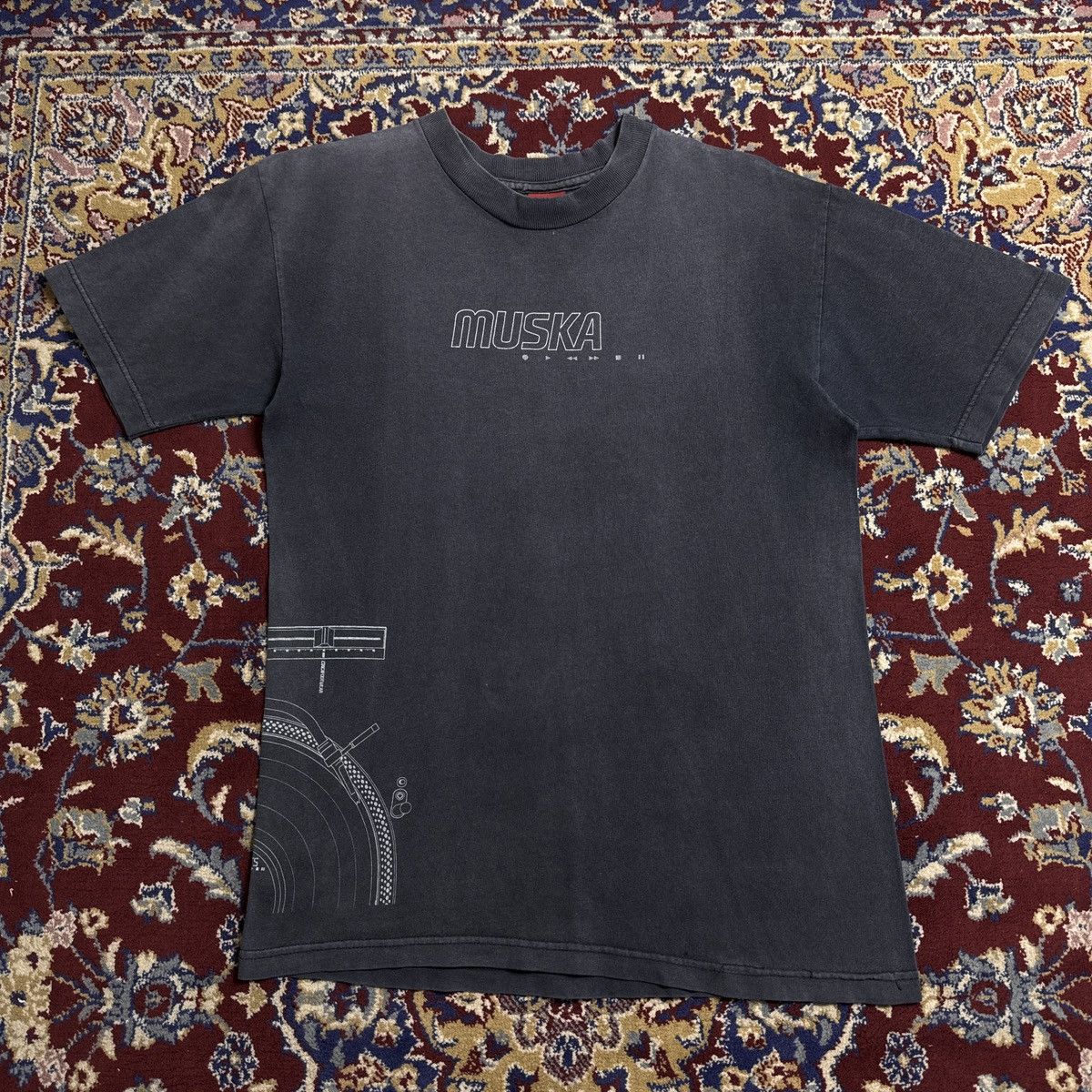 Shorty's Skateboards Vintage 2000s Chad Muska Circa Footwear skateboards tee y2k Size US M / EU 48-50 / 2 - 2 Thumbnail
