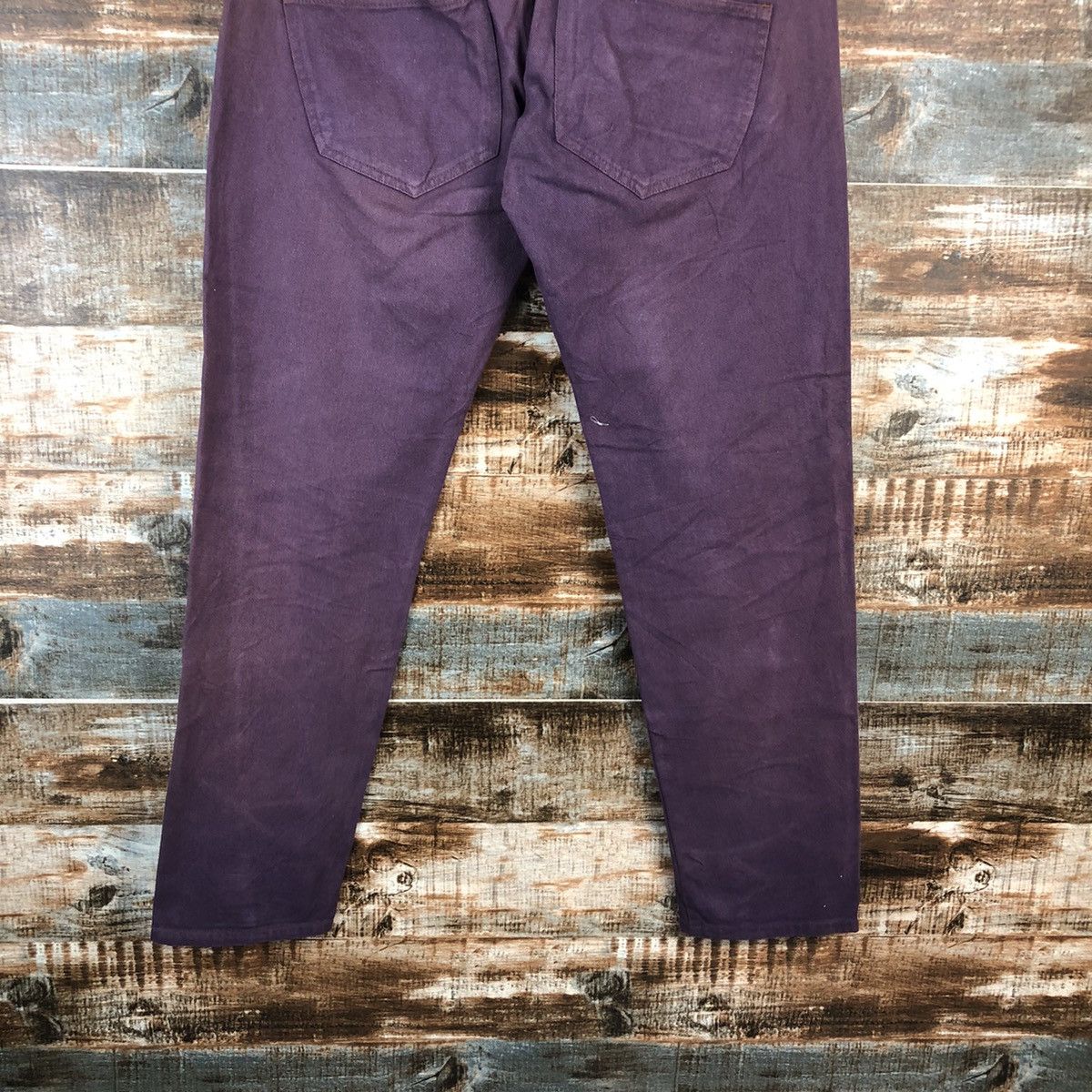 Japanese Brand DL Jungle Strom double waist rapper Purple Cargo Pants #C743 Size US 30 / EU 46 - 14 Thumbnail