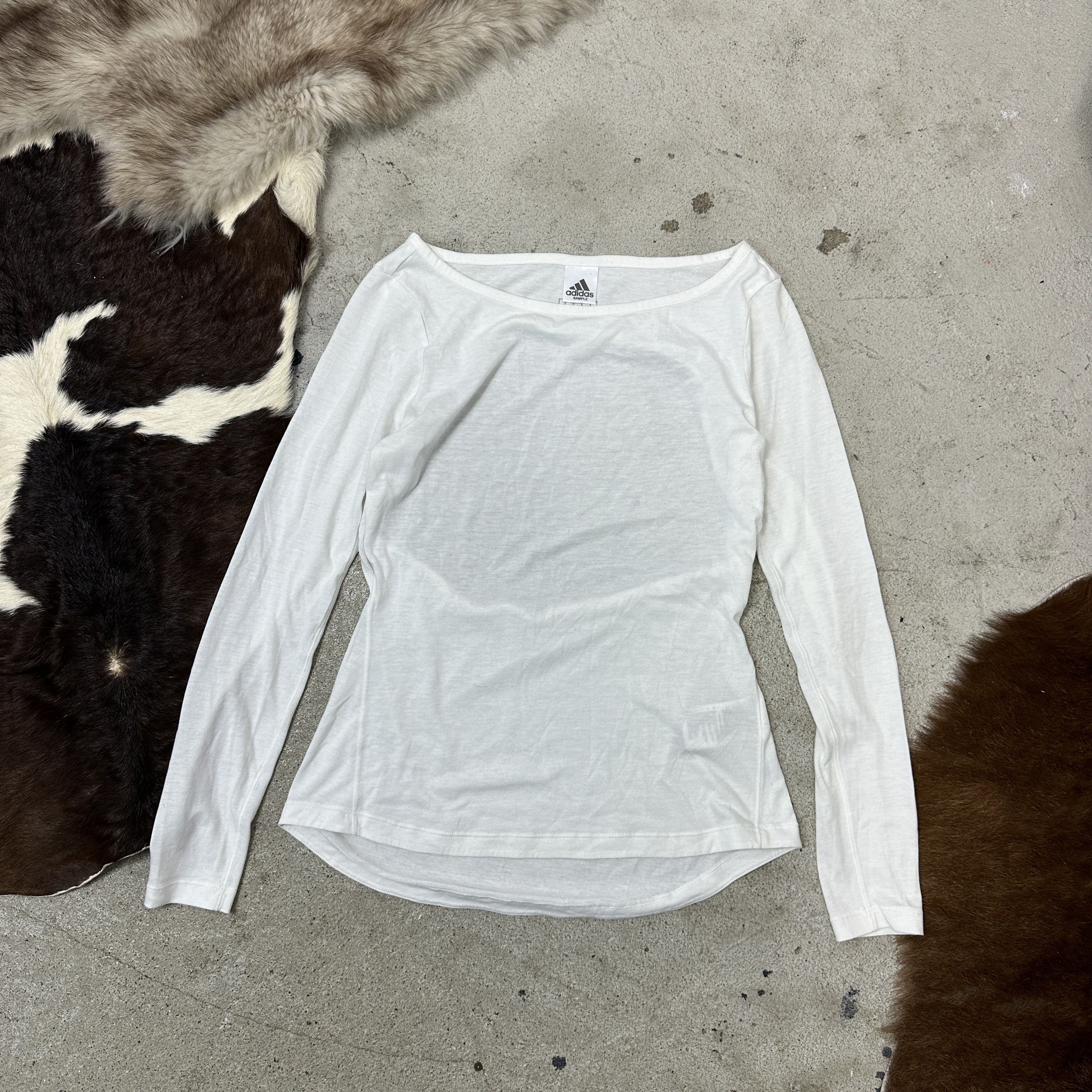 Adidas Vintage Pilates Princess Cutout Back Adidas Sample Top Y2K Size L / US 10 / IT 46 - 2 Thumbnail
