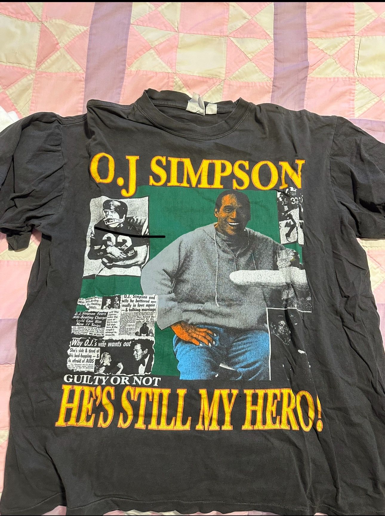 Designer OJ Simpson Vintage Single Stitch Size US XL / EU 56 / 4 - 1 Thumbnail