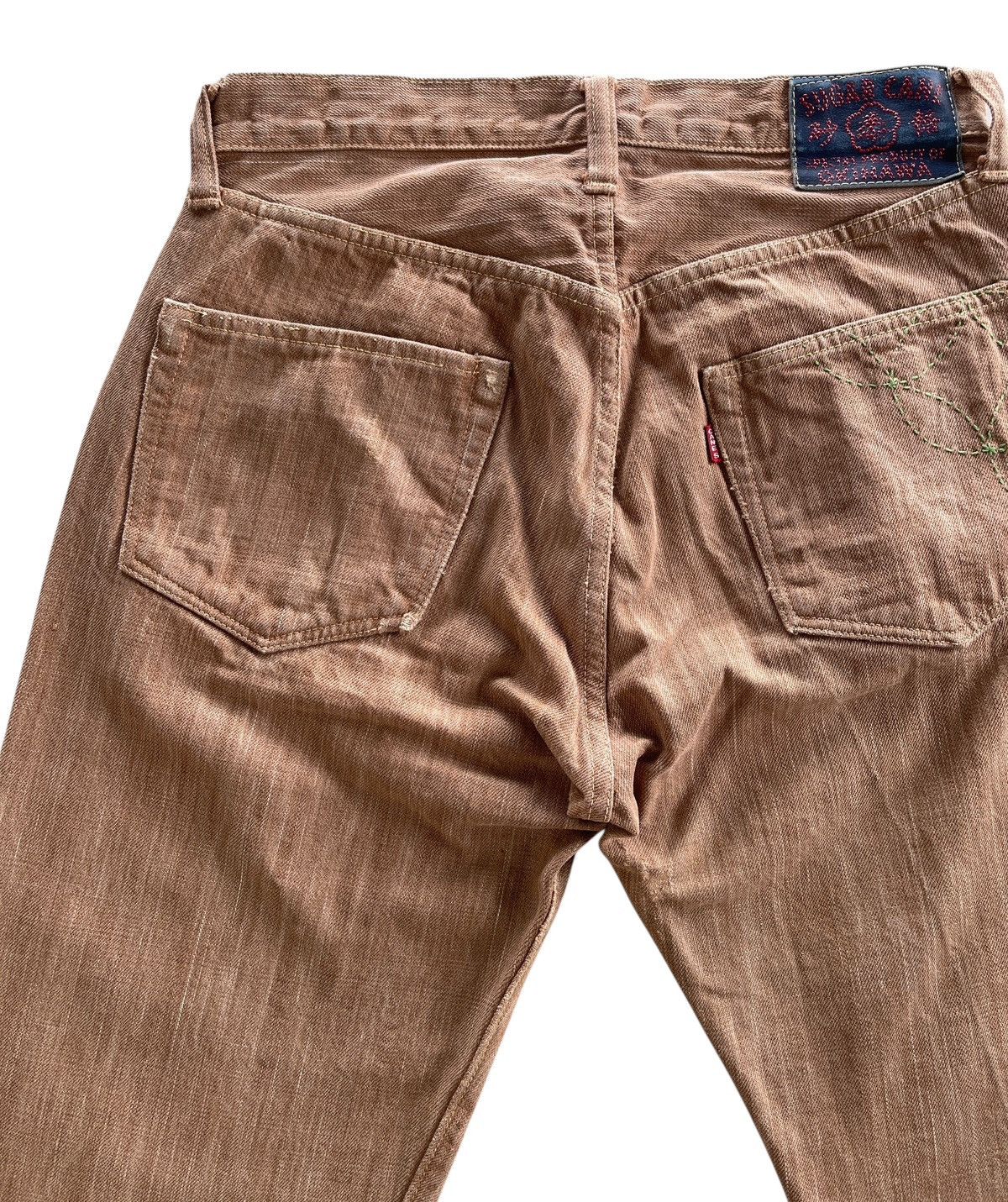 Sugar Cane Sugar Cane Okinawa Distressed Toyo Enterprise Denim Size US 29 - 8 Thumbnail