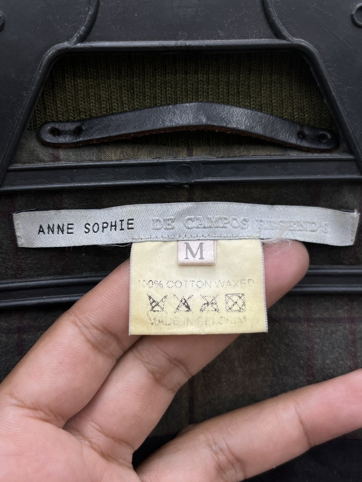 Hypebeast 🔥STEALS🔥ANNE SOPHIE DE CAMPOS RESENDS WAXED JACKET Size M / US 6-8 / IT 42-44 - 9 Thumbnail