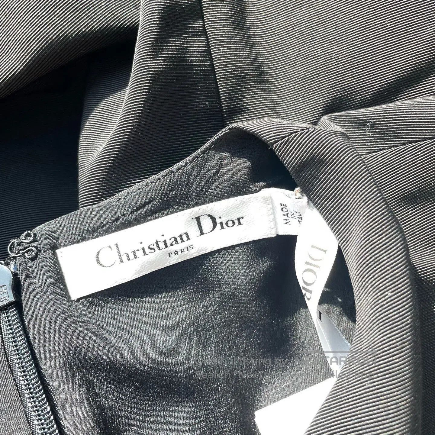 Dior Dior Black Sleeveless Dress Size 36. Size XS / US 0-2 / IT 36-38 - 4 Thumbnail