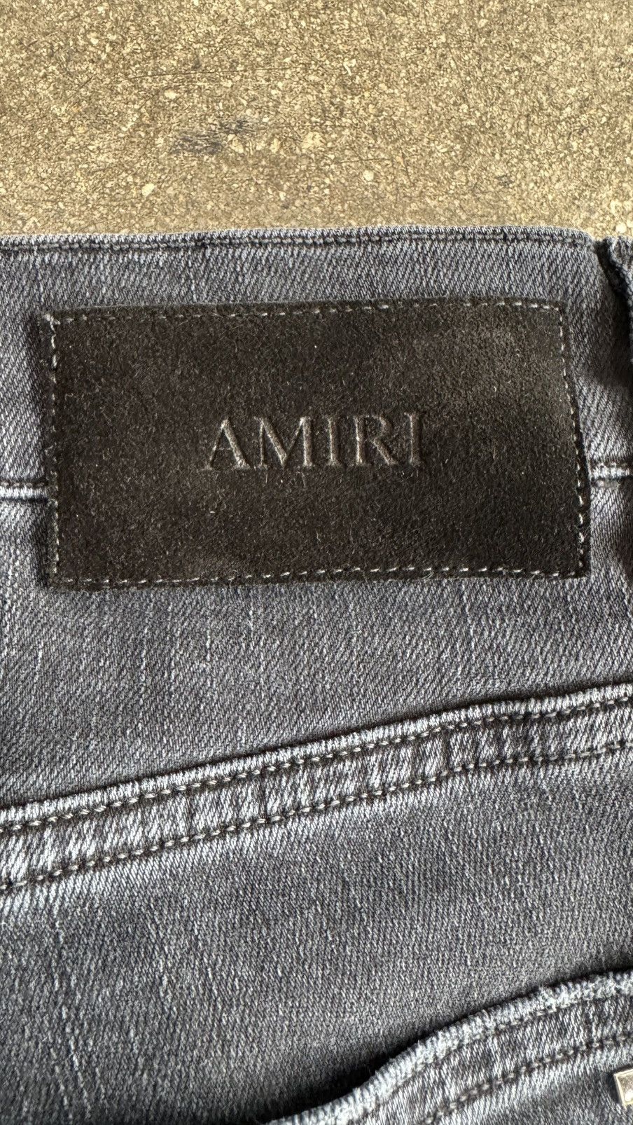 Amiri AMIRI CLUB MX1 JEANS DUSK BLACK Size US 33 - 4 Thumbnail