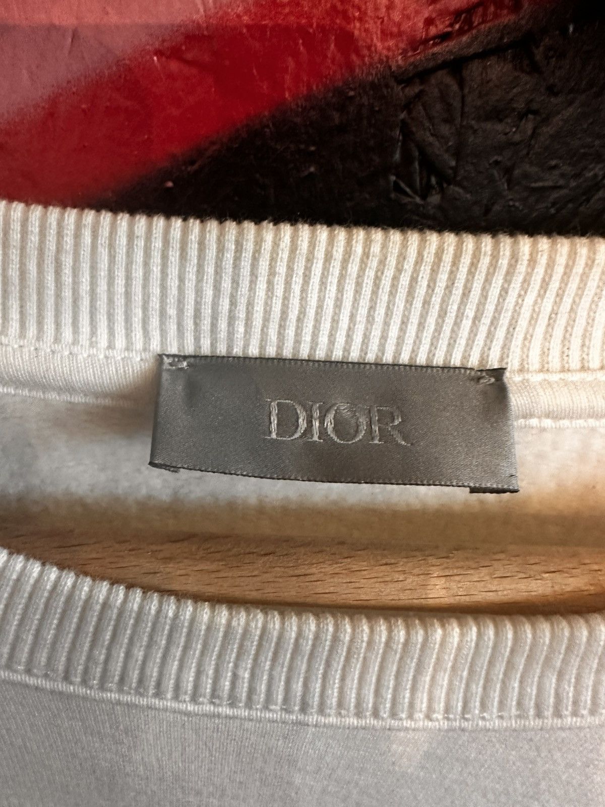 Dior KAWS x Dior Bee Crewneck white Size US L / EU 52-54 / 3 - 4 Thumbnail