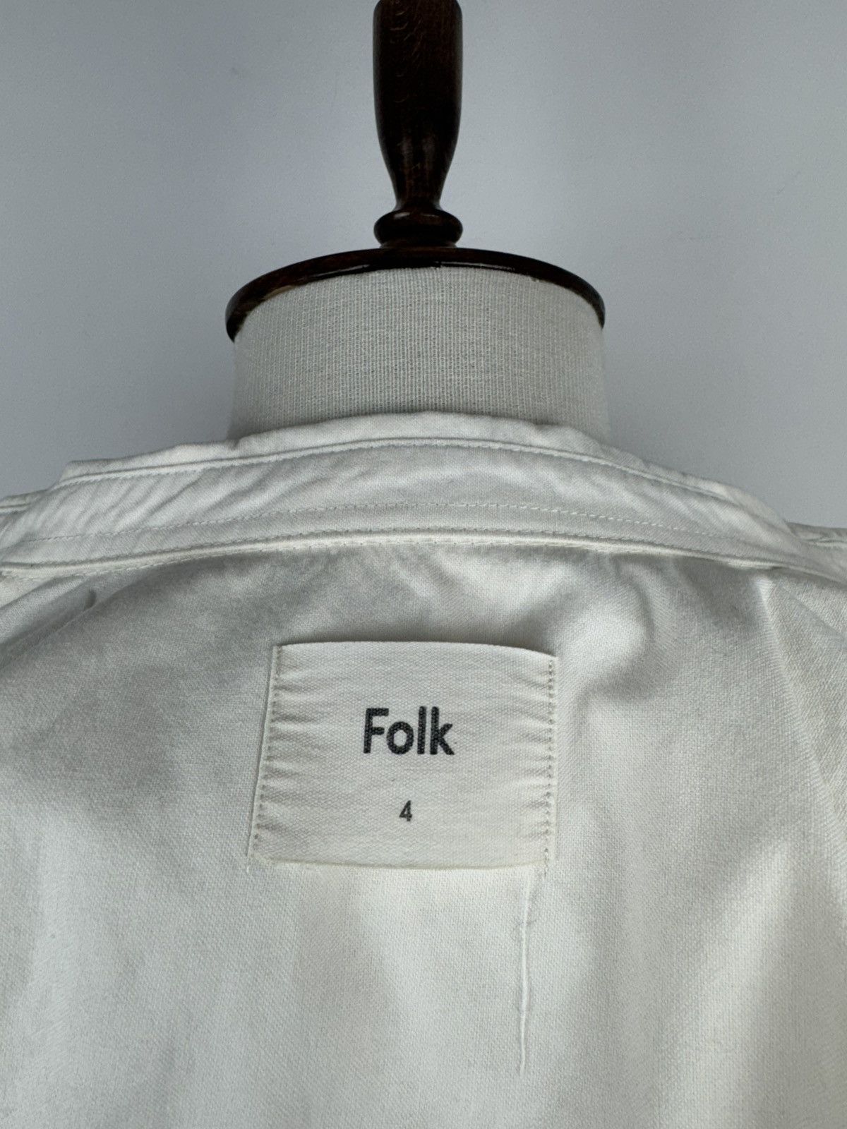 Folk Men’s FOLK Long Sleeve Button Down Shirt size 4 Size US L / EU 52-54 / 3 - 5 Thumbnail