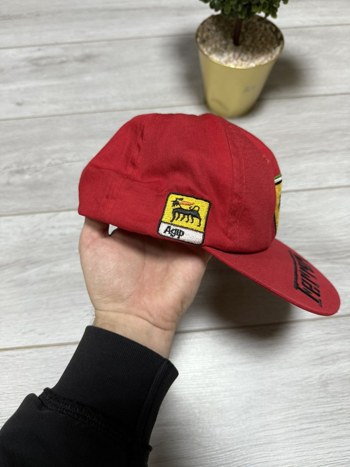 Ferrari Ferrari spell out big logo cap vintage Size ONE SIZE - 2 Thumbnail