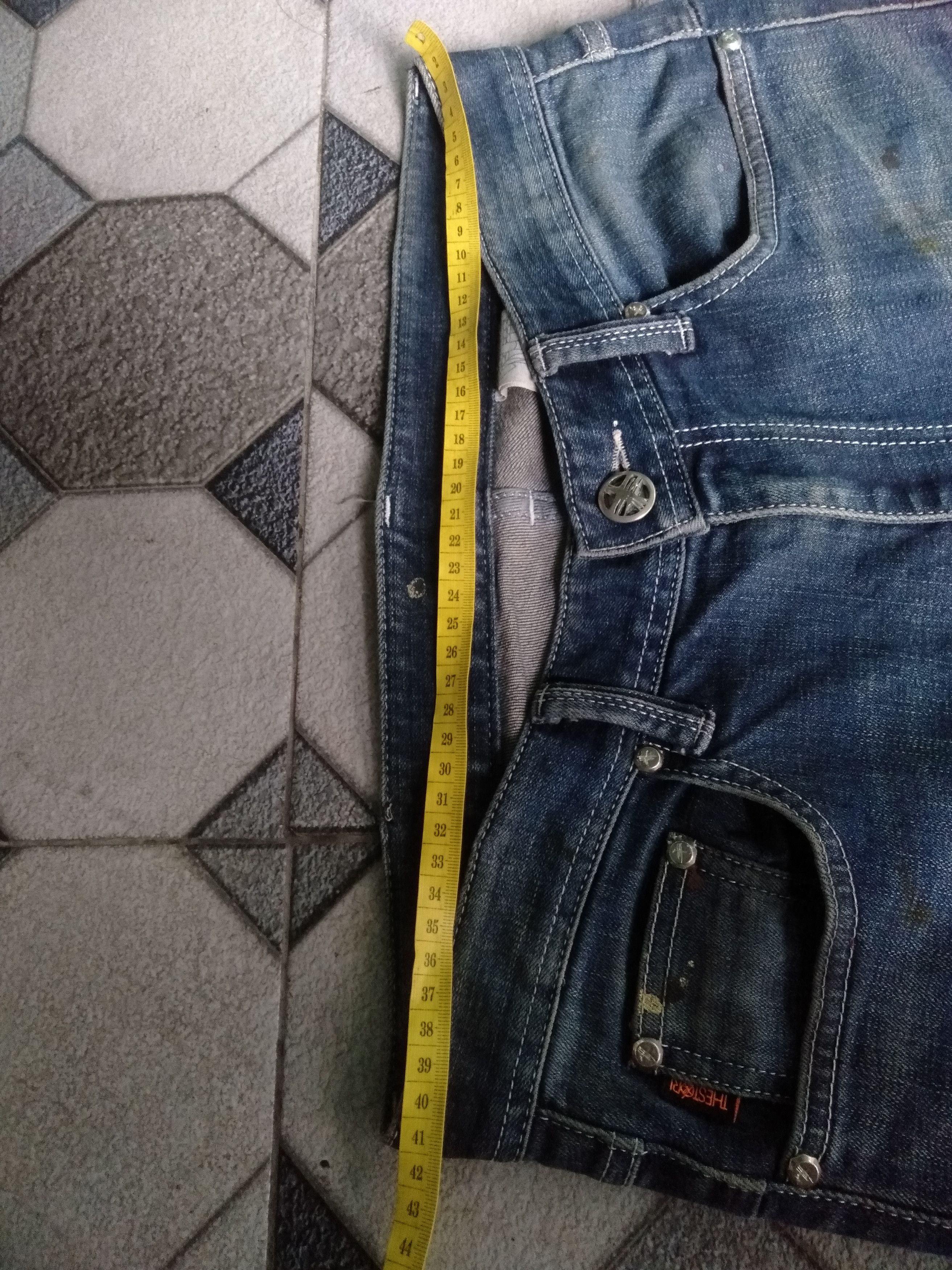 Hysteric Glamour × If Six Was Nine THE STORYI &&& DISTRESSED PAINTED DENIM Size US 33 - 13 Thumbnail