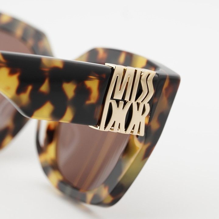 Dior Dior MISSDIOR S2F 26D0 Sunglasses Havana Square Frame Size ONE SIZE - 9 Thumbnail