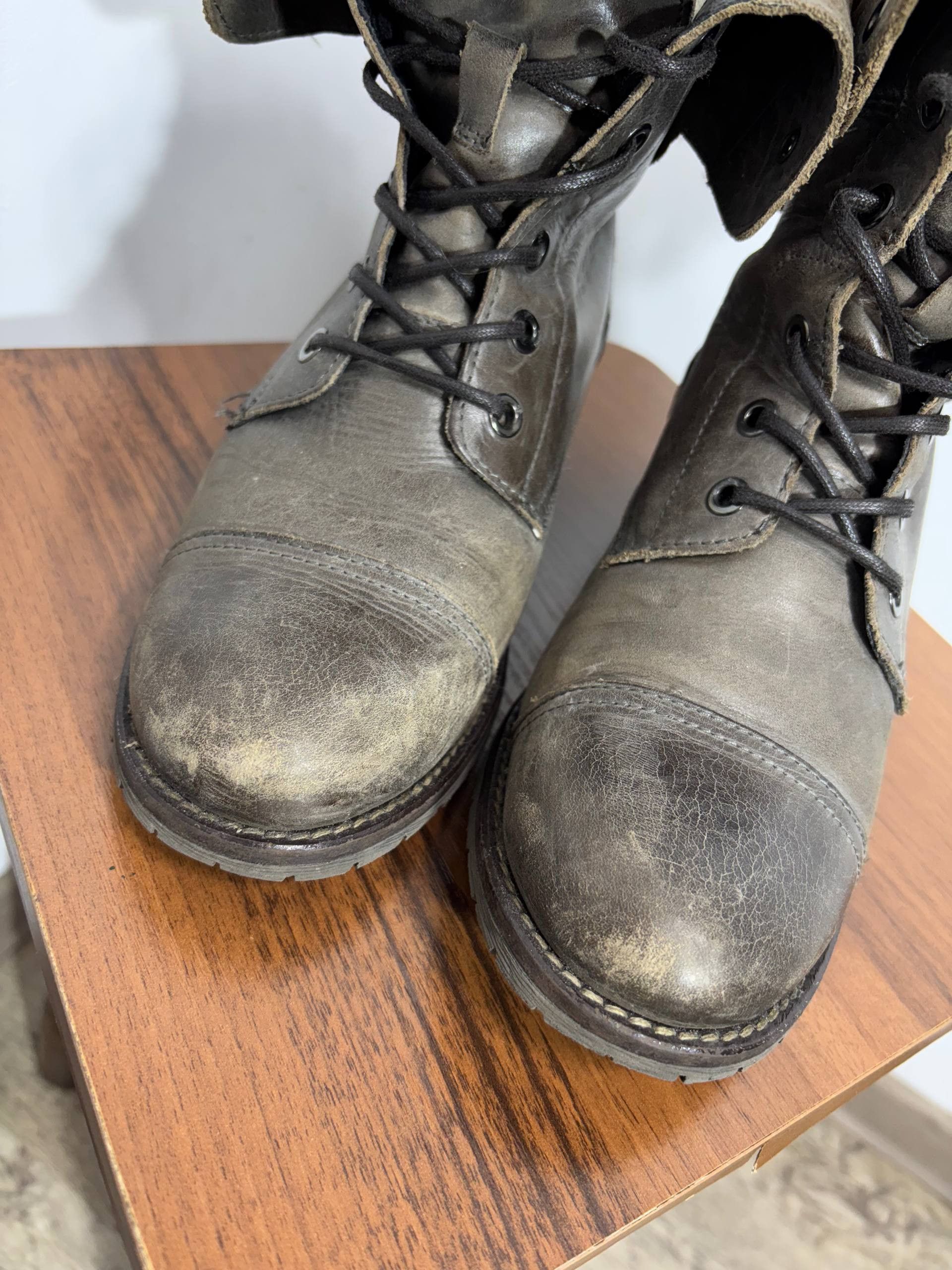 Hysteric Glamour VTG Avant Garde Fur AS 98 Style Leather Boots Shoes Size US 5 / EU 37 - 12 Thumbnail
