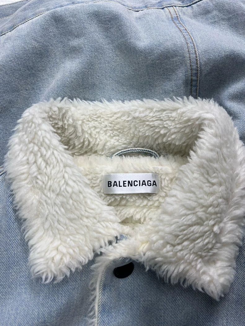 Balenciaga Balenciaga Denim cake down jacket Size US XXS / EU 40 - 8 Thumbnail