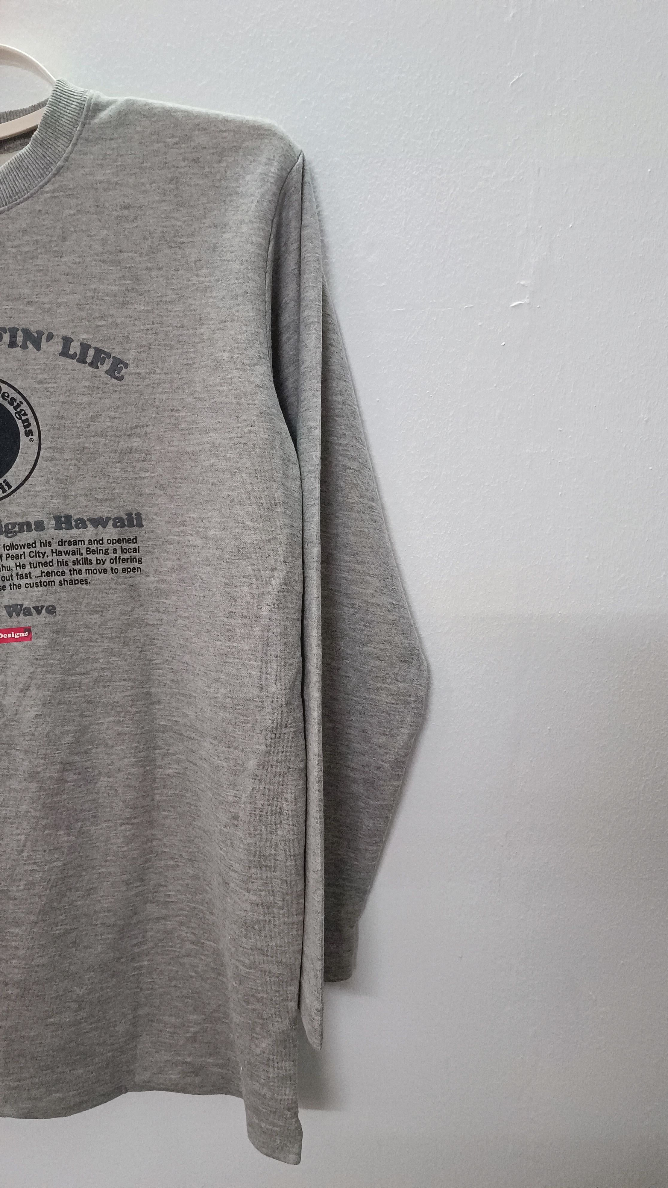 Japanese Brand × Vintage Grey T&C Surf Design Sweatshirts Size US L / EU 52-54 / 3 - 5 Thumbnail