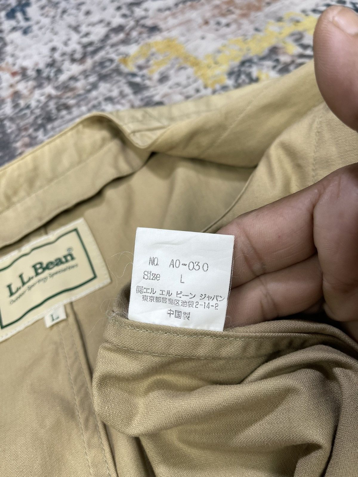 L.L. Bean Vintage LL Bean Herringbone Utility Work Vest Size US M / EU 48-50 / 2 - 11 Thumbnail