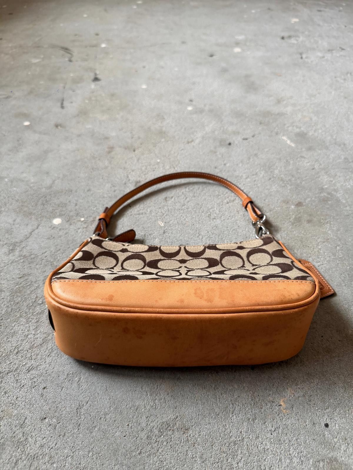 Coach Coach Y2K Demi Shoulder Bag Tan Size ONE SIZE - 9 Thumbnail