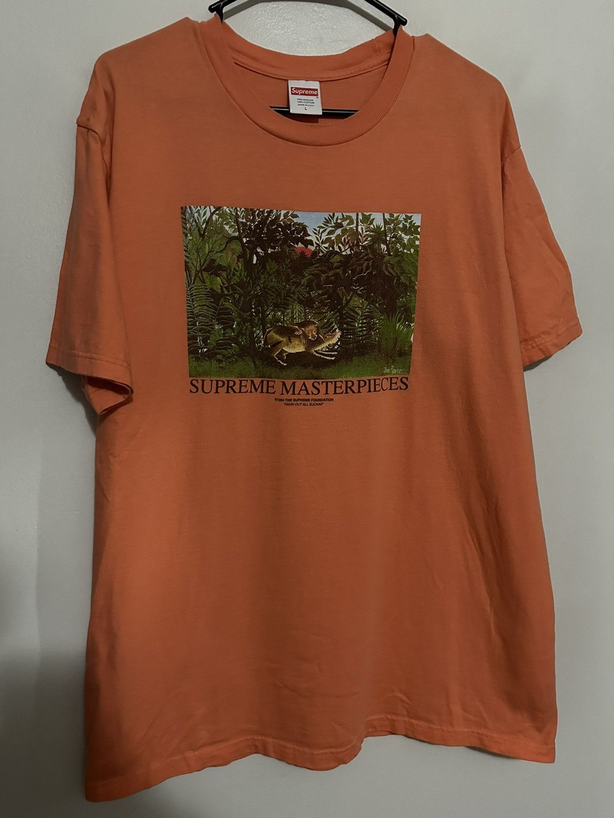 Supreme Supreme Masterpieces Tee Size US L / EU 52-54 / 3 - 1 Thumbnail