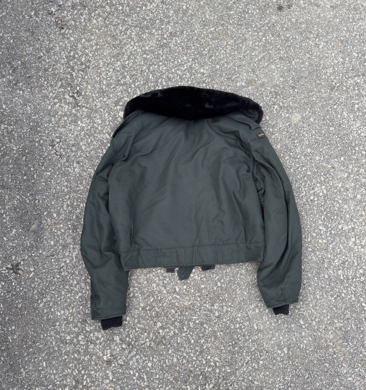 Vintage 1971 Vintage Military Pilot Jacket / Cropped Fit Size US L / EU 52-54 / 3 - 2 Thumbnail