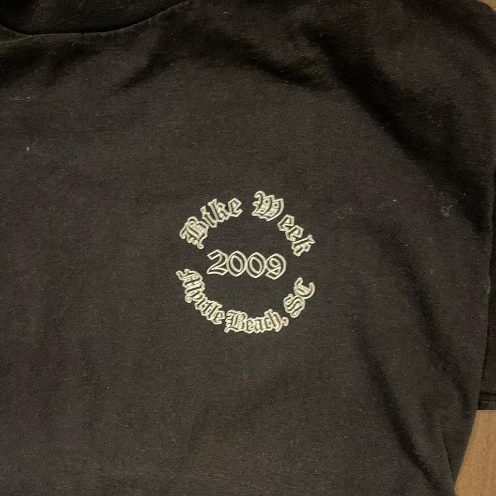 The Unbranded Brand 2009 Myrtle beach skull tee(backside shown first) size S/M Size US S / EU 44-46 / 1 - 5 Thumbnail