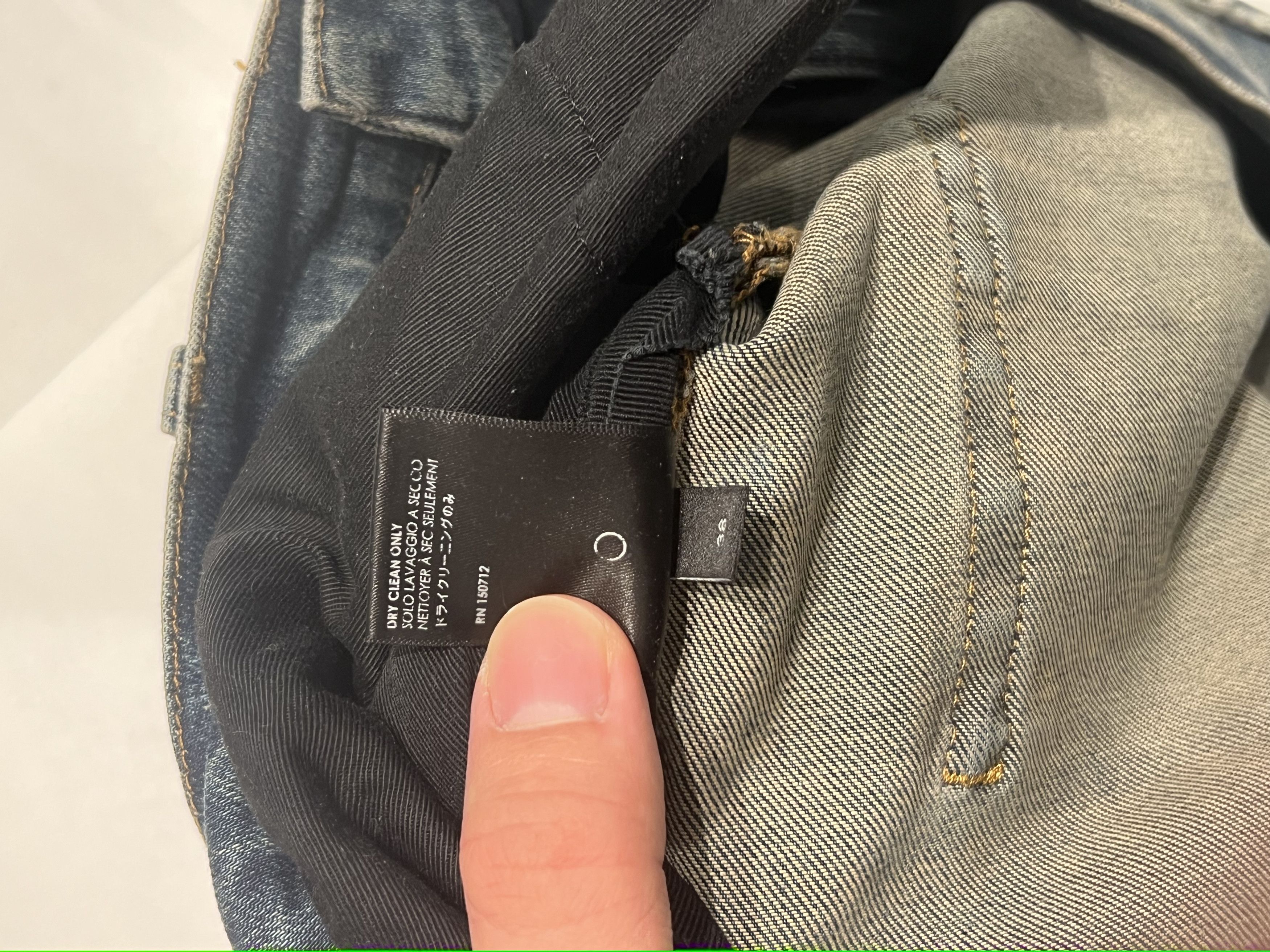 Amiri Amiri Broken Jean Dirty Indigo Size US 38 / EU 54 - 7 Thumbnail