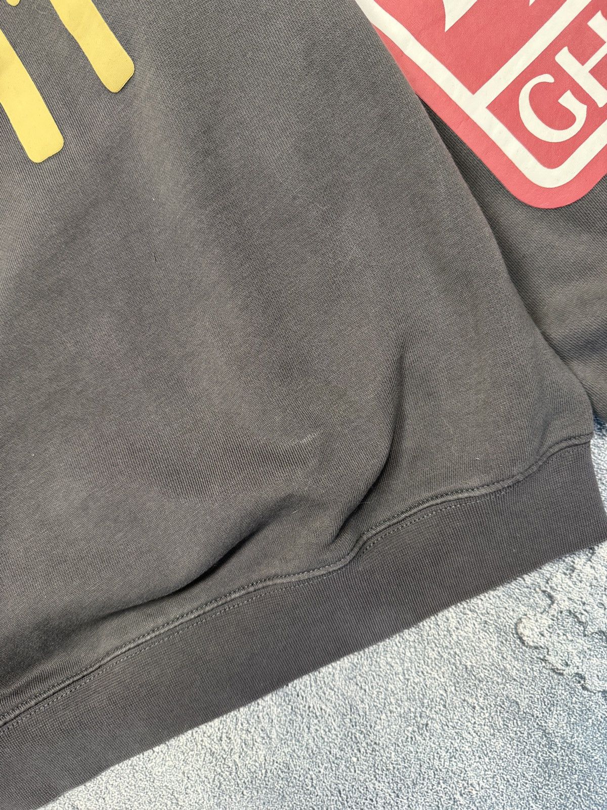Rap Tees Lucky Me I See Ghosts Faded Smiley Face Rap Hip Hop hoodie Size US M / EU 48-50 / 2 - 9 Thumbnail