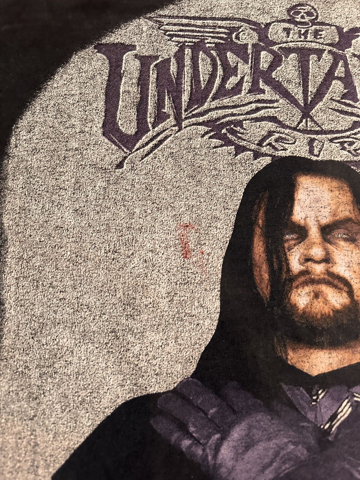 Vintage Hanes WWF The Undertaker Wrestling T-Shirt Black XL WORN Size US XL / EU 56 / 4 - 3 Thumbnail