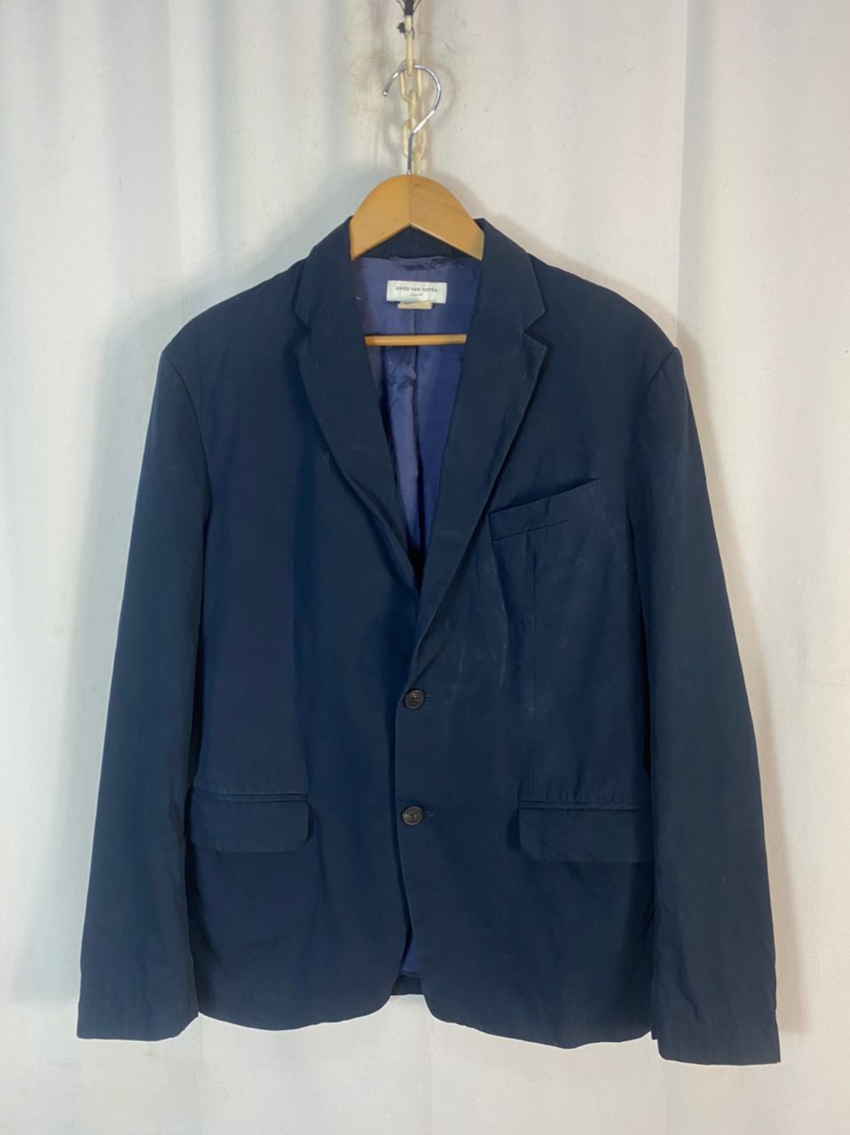 Designer × Dries Van Noten Dries van noten distressed blazer jacket Size US M / EU 48-50 / 2 - 1 Thumbnail