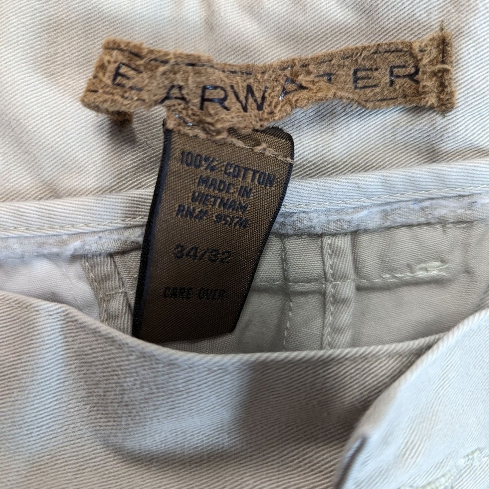 Clearwater Outfitters Clearwater Outfitters Men's Khaki Cargo Pants 34 x 32 Size US 34 / EU 50 - 5 Thumbnail