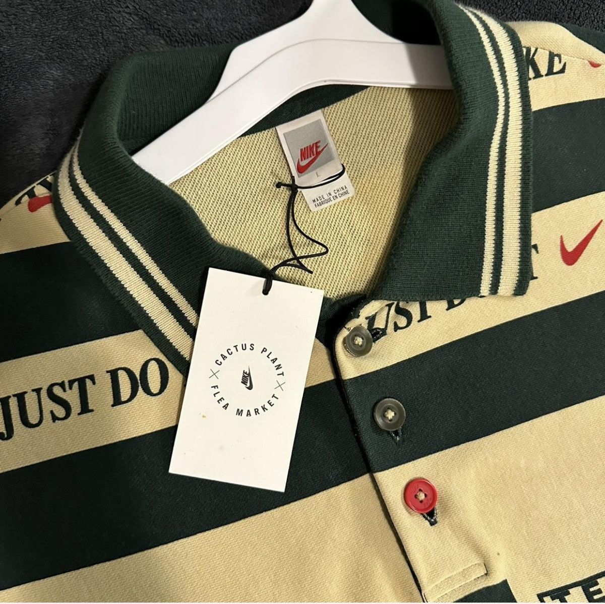 Cactus Plant Flea Market × Nike CPFM POLO Size US L / EU 52-54 / 3 - 4 Thumbnail