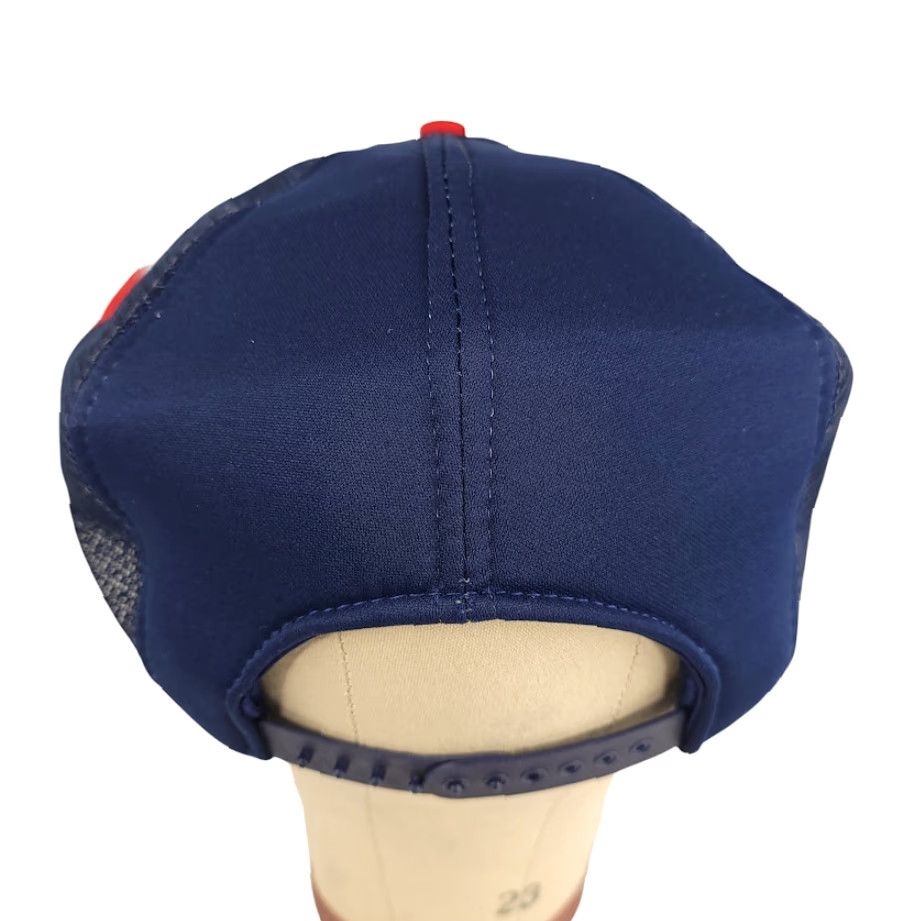 Levi's VINTAGE 1984 OLYMPICS IVY HAT FLAT CAP LEVI'S MEN ONE SIZE BLUE 80s MADE IN USA FREE BUTTON Mens Size ONE SIZE - 4 Thumbnail