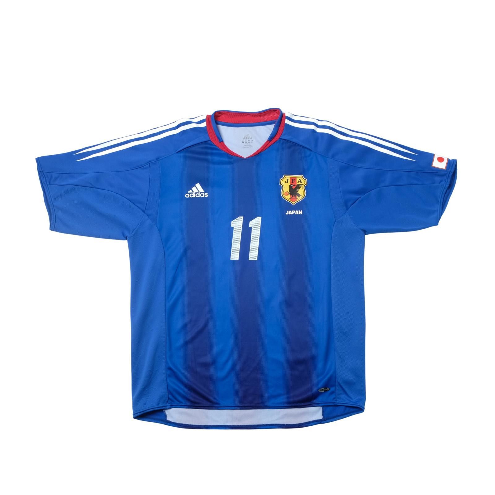 Adidas 2004/06 Japan Home Shirt Adidas Tanaka (S) Size US S / EU 44-46 / 1 - 2 Thumbnail