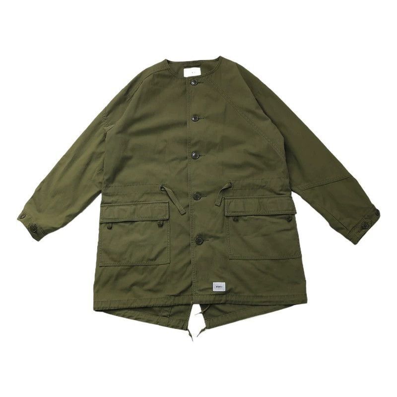 Wtaps Green Long-Sleeve Utility Jacket Size M Size US M / EU 48-50 / 2 - 1 Thumbnail