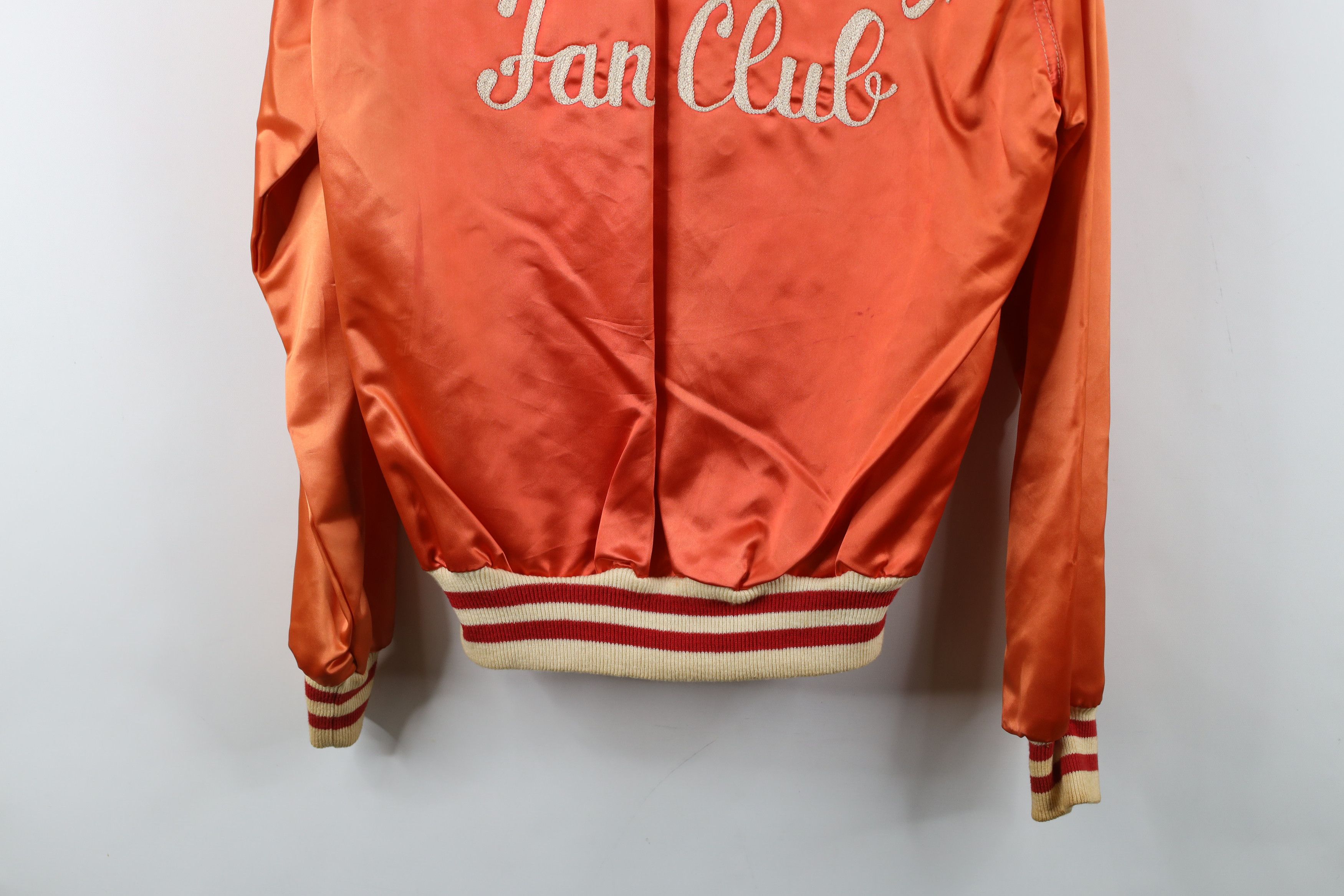 Vintage Vintage 70s Conway Twitty Fan Club Satin Bomber Jacket USA Size S / US 4 / IT 40 - 17 Thumbnail