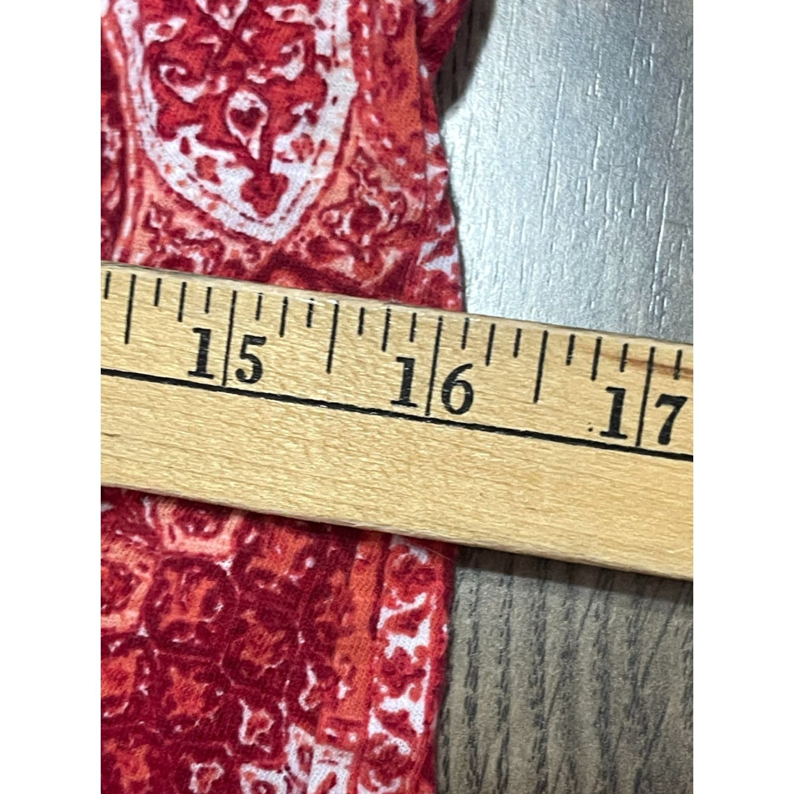 Vintage French Laundry Tank Shirt Women's Small White Red Floral Open Neckline Casual Size S / US 4 / IT 40 - 5 Thumbnail