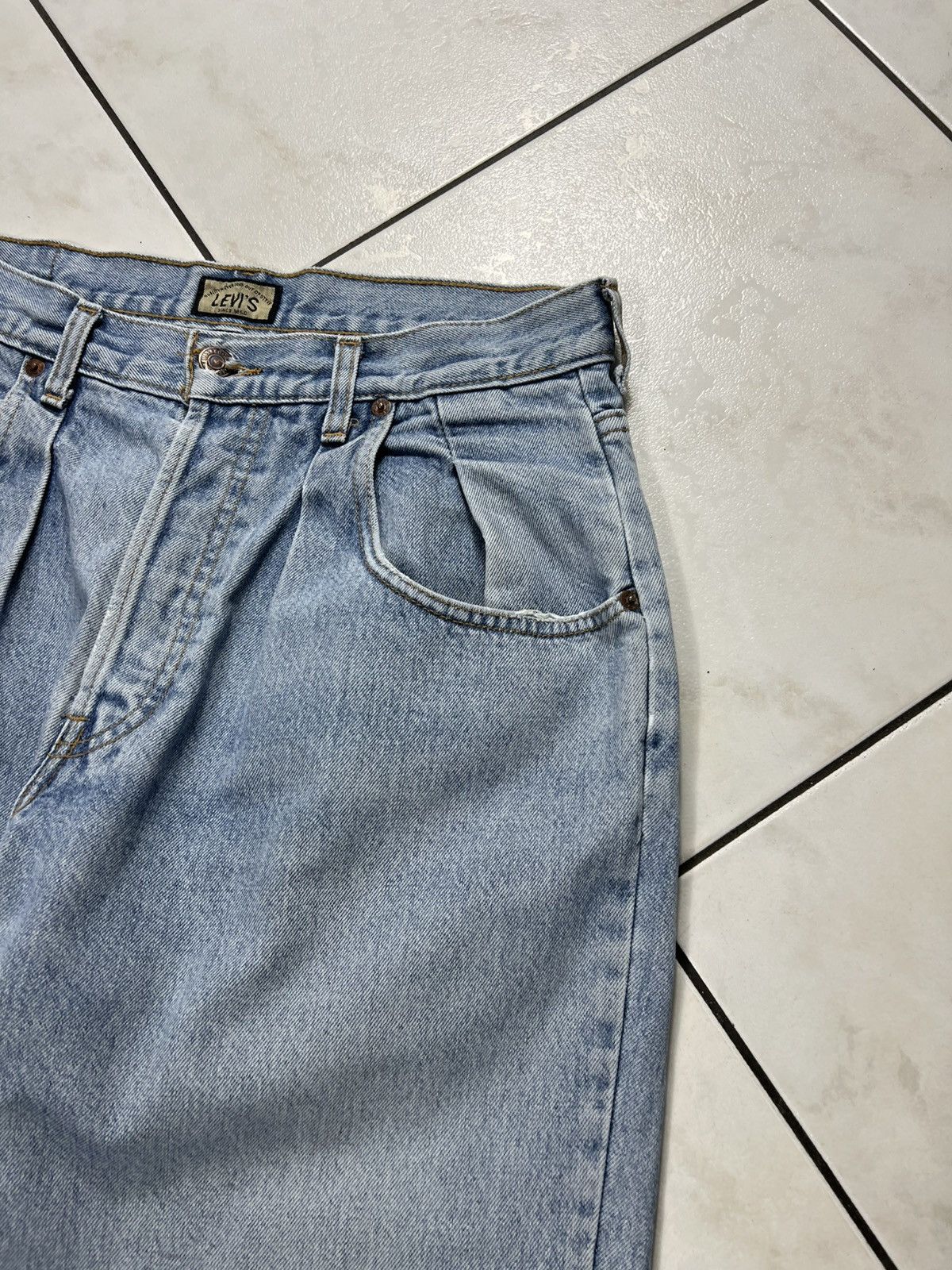 Levi's Vintage 90s Levi’s washed casual jeans y2k silver tab pants Size US 32 / EU 48 - 6 Thumbnail