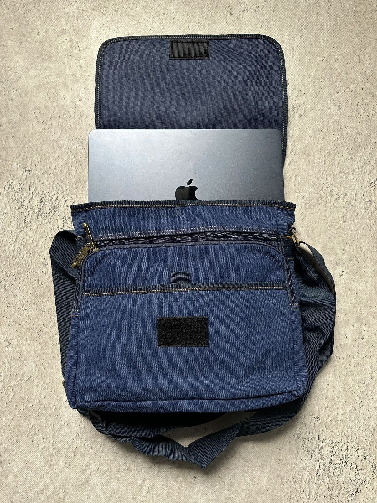 14th Addiction Vintage Diesel Style Military Y2k Avantgarde Messenger Bag Size ONE SIZE - 7 Thumbnail