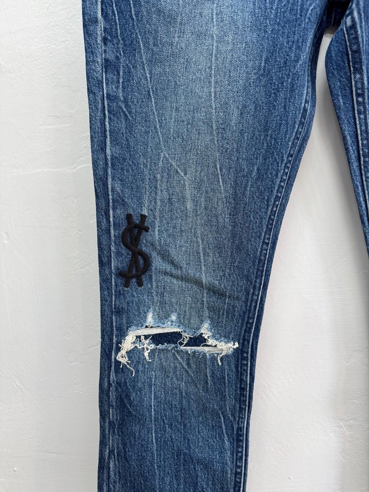 Ksubi new Ksubi mens denim jeans van winkle BLUUU blue patch 32 m Size US 32 / EU 48 - 4 Thumbnail