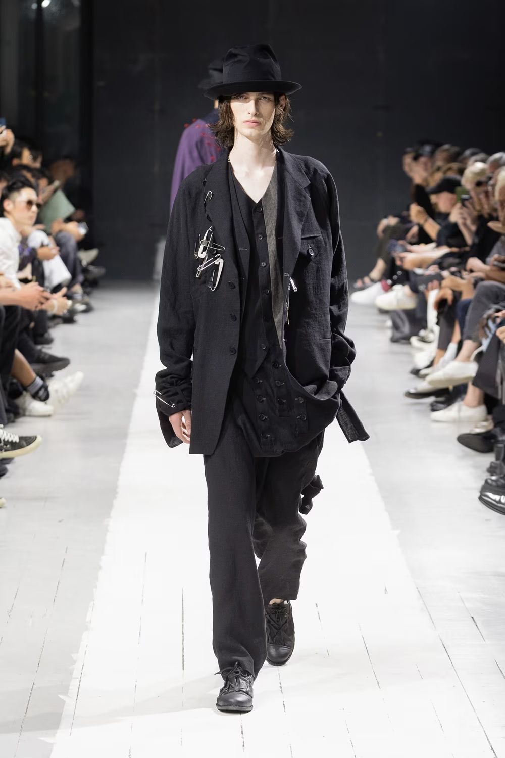Yohji Yamamoto Yohji Yamamoto Pour Homme - Double Layered Switching Vest Size US L / EU 52-54 / 3 - 11 Thumbnail