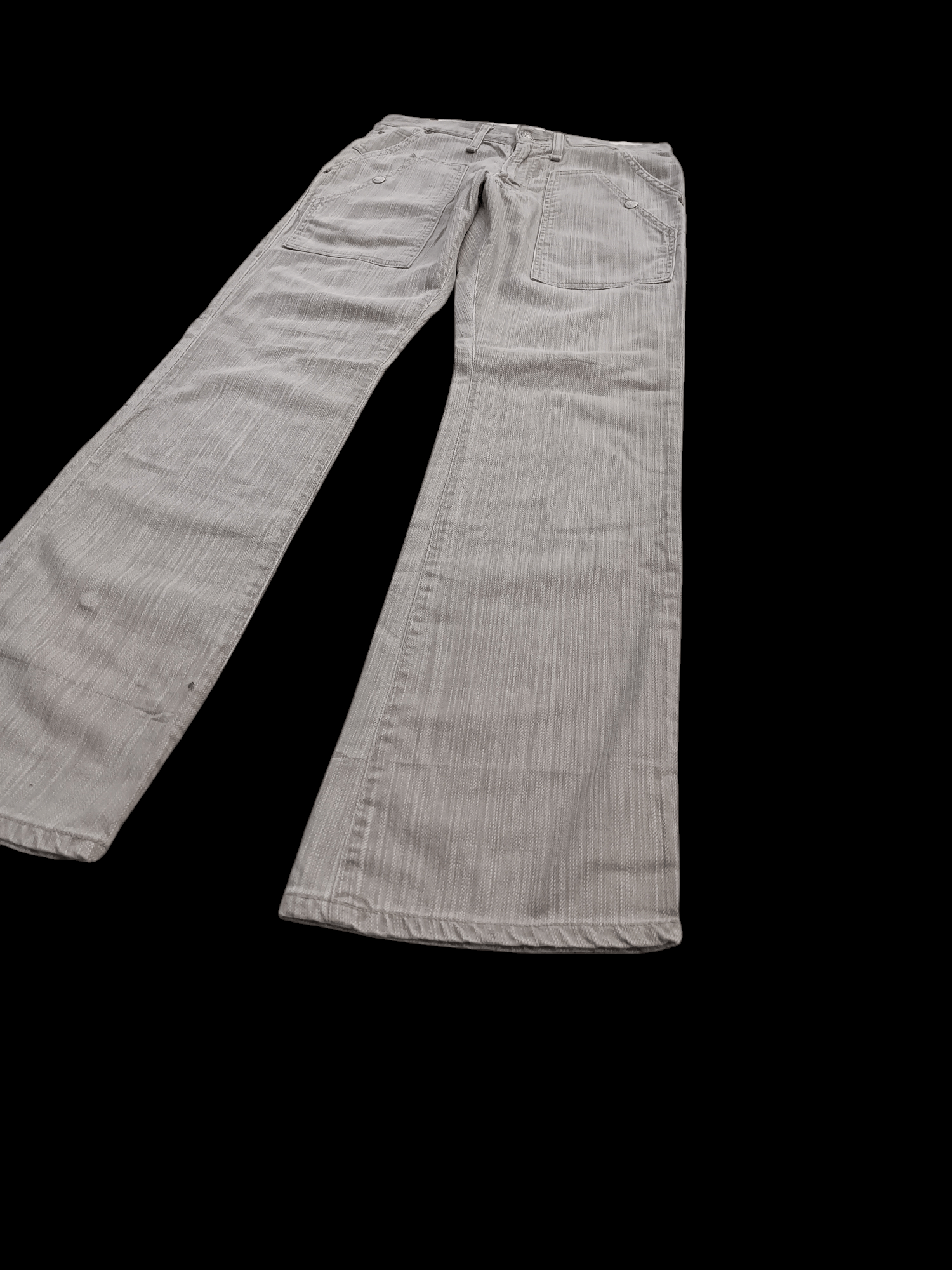 Hysteric Glamour × Japanese Brand × Tornado Mart FLARED Blue Way Multi Pocket Boot Cut Jeans Size US 29 - 2 Thumbnail