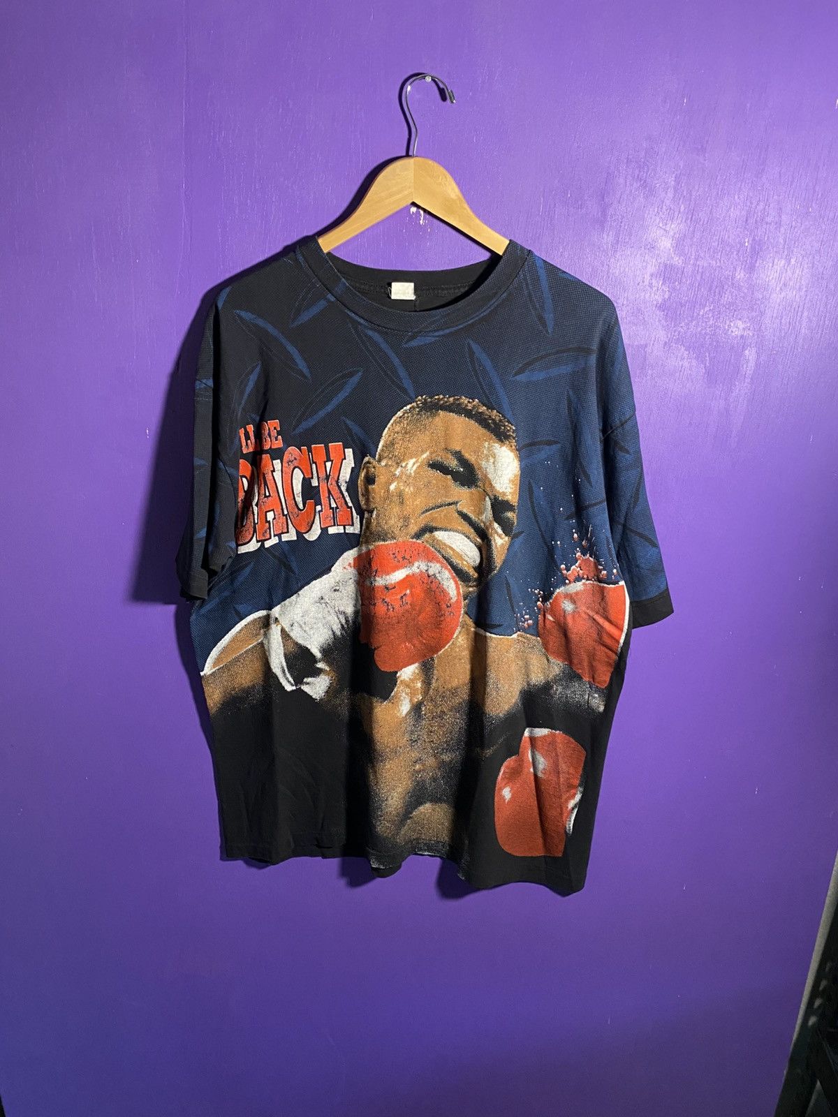 Other Vintage 1995 Mike tyson ill be back AOP t-shirt Size US XL / EU 56 / 4 - 1 Thumbnail