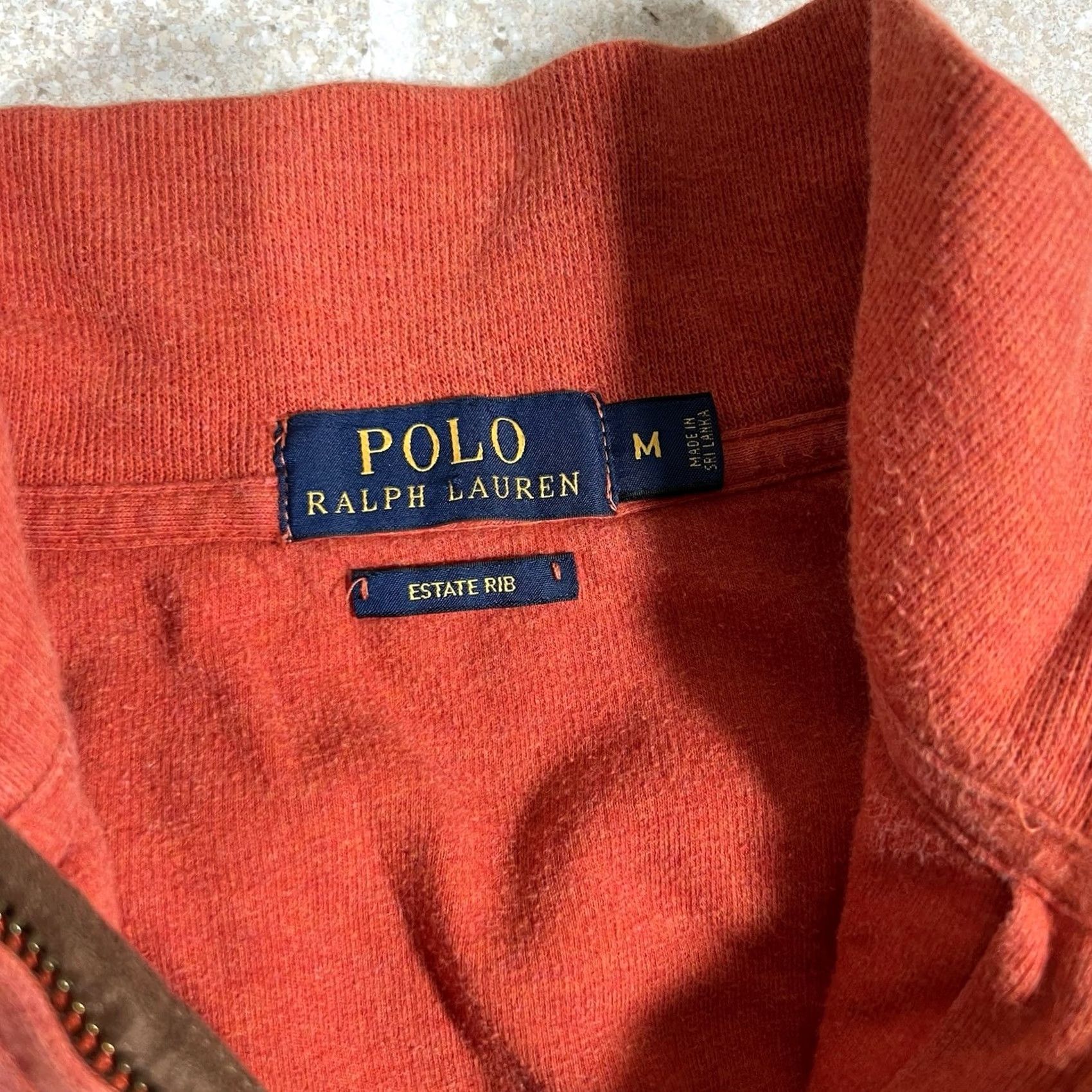 Polo Ralph Lauren POLO Ralph Lauren Pullover Quarter Zip Knit Cotton Orange Logo 1/4 Zip M Men Knit Sweater Pullover Zip Polo Shirt Size US M / EU 48-50 / 2 - 3 Thumbnail