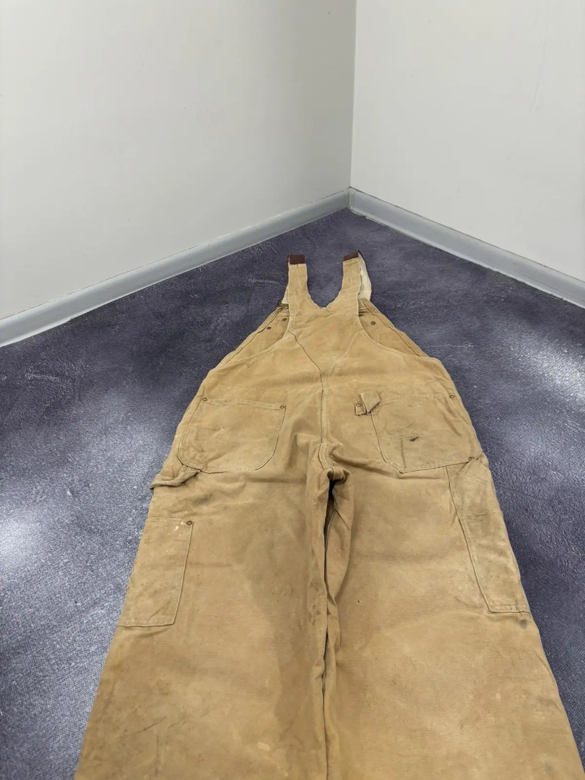 Carhartt × Vintage Vintage Carhartt Double Knee USA Workwear Dad Hype Overall Size US 40 / EU 56 - 16 Thumbnail