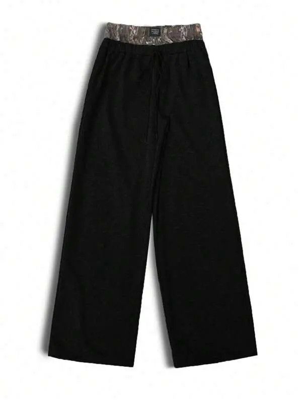 Japanese Brand Double drawstring baggy drip drill sweatpants Size US 32 / EU 48 - 4 Thumbnail