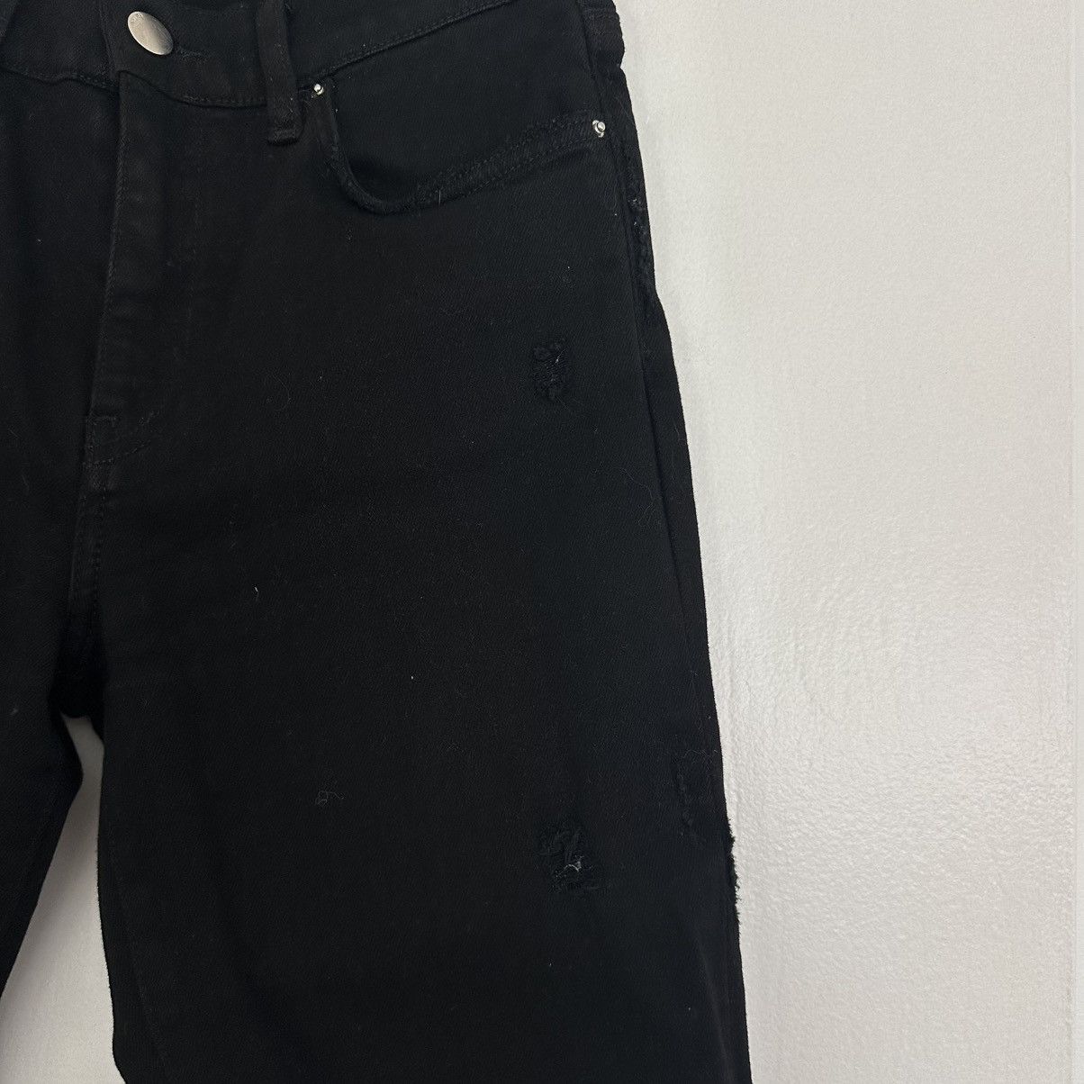 Amiri AMIRI BLACK SKINNY PANT Size 27" / US 4 / IT 40 - 6 Thumbnail