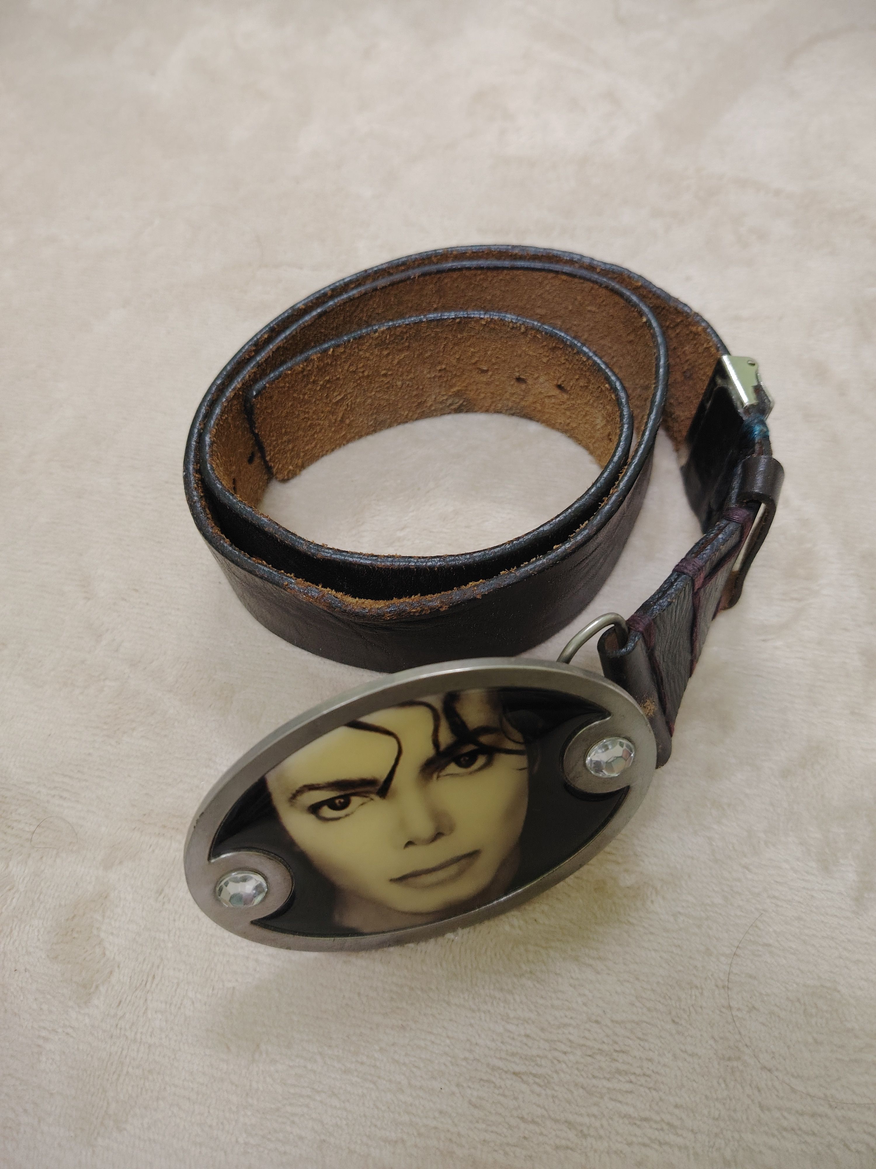 Bravado 2009 Michael Jackson Leather Belt by The Scotch House Size ONE SIZE - 5 Thumbnail