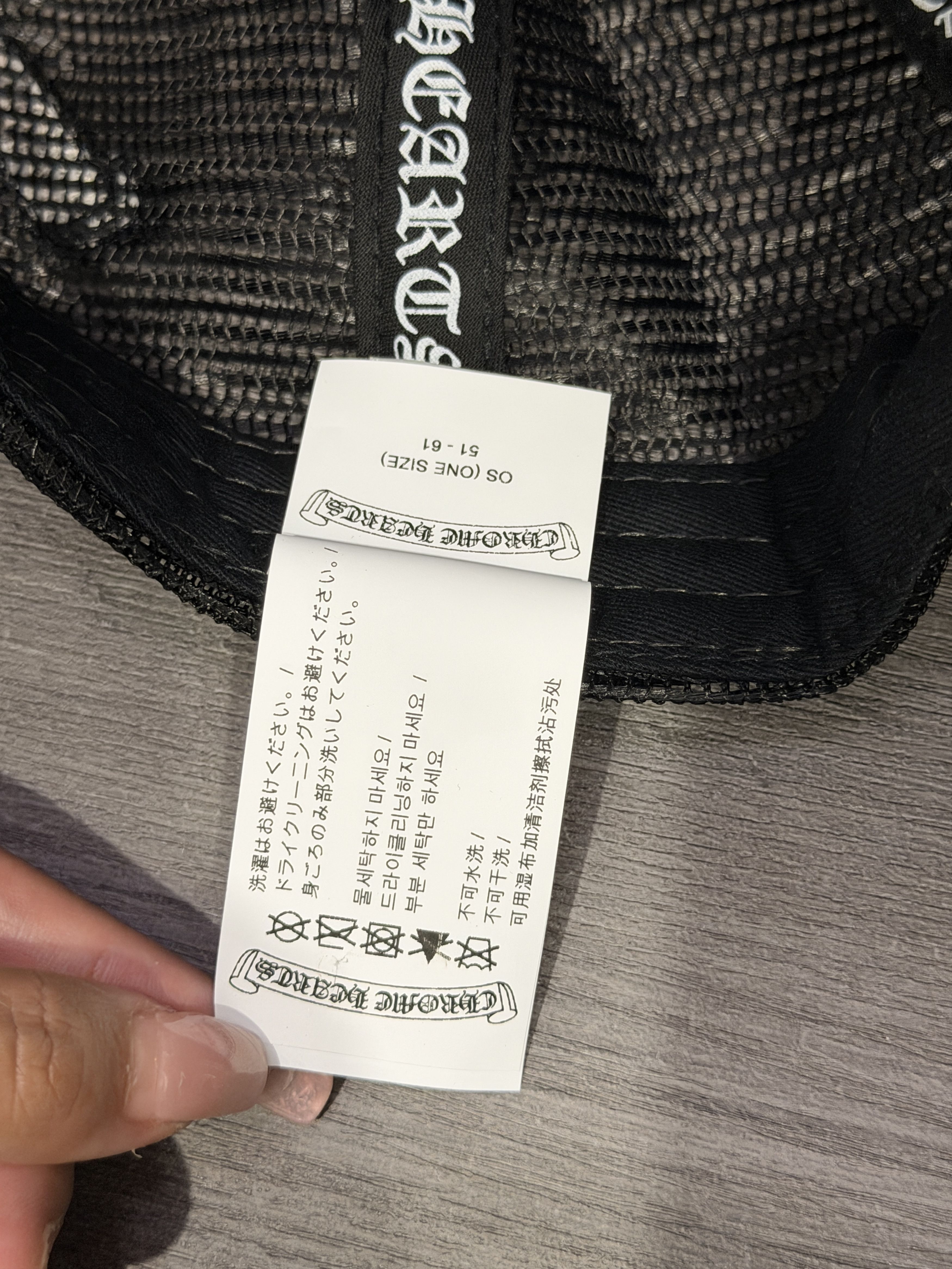 Chrome Hearts Orange/black 3 patch trucker Size ONE SIZE - 7 Thumbnail