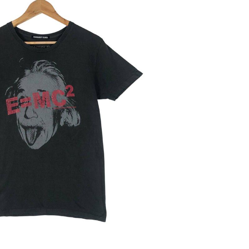 Japanese Brand Vintage " E=MC " Albert Einstein Permanent Slider T-shirt Size US S / EU 44-46 / 1 - 4 Thumbnail
