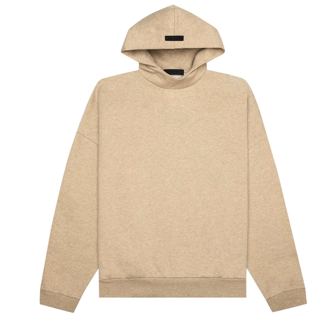 🔥🔥Fear of God Essentials Hoodie Gold Heather Sz(L)