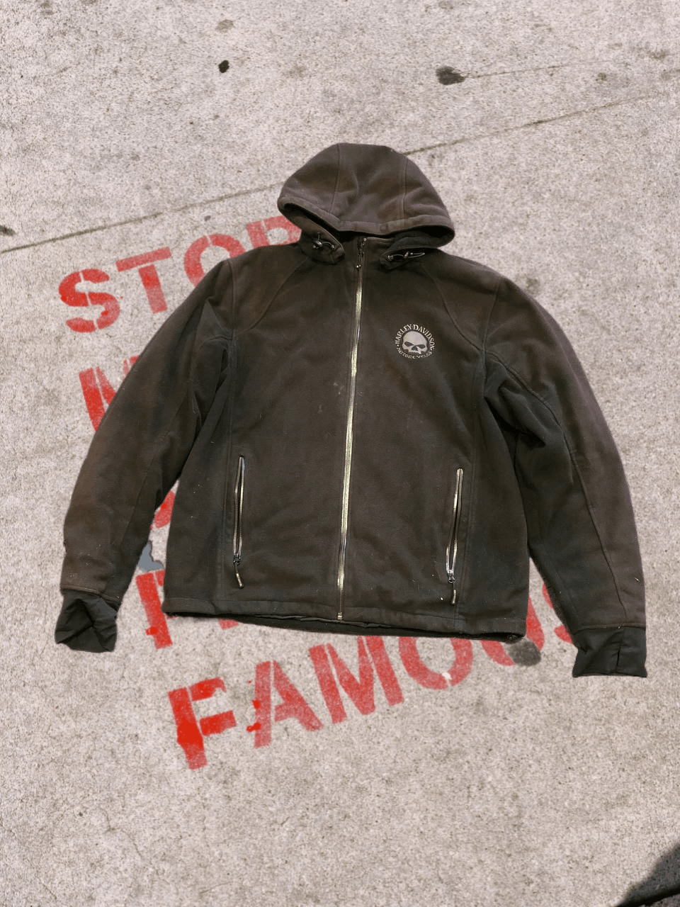 Harley Davidson Harley-Davidson Cross Roads Waterproof Fleece Men's Jacket Size US XL / EU 56 / 4 - 1 Thumbnail