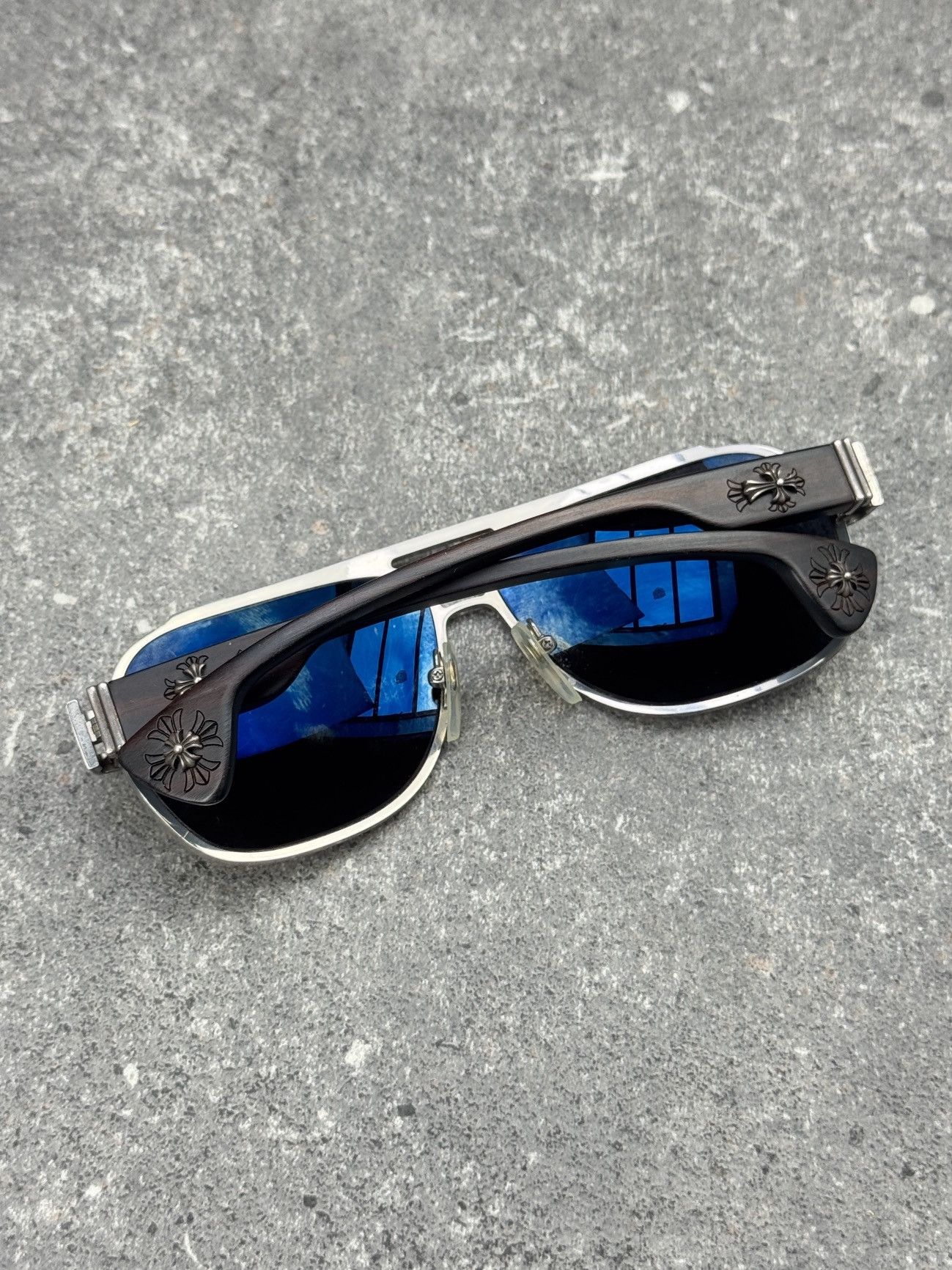 Chrome Hearts Chrome Hearts The Brown Glasses Size ONE SIZE - 2 Thumbnail