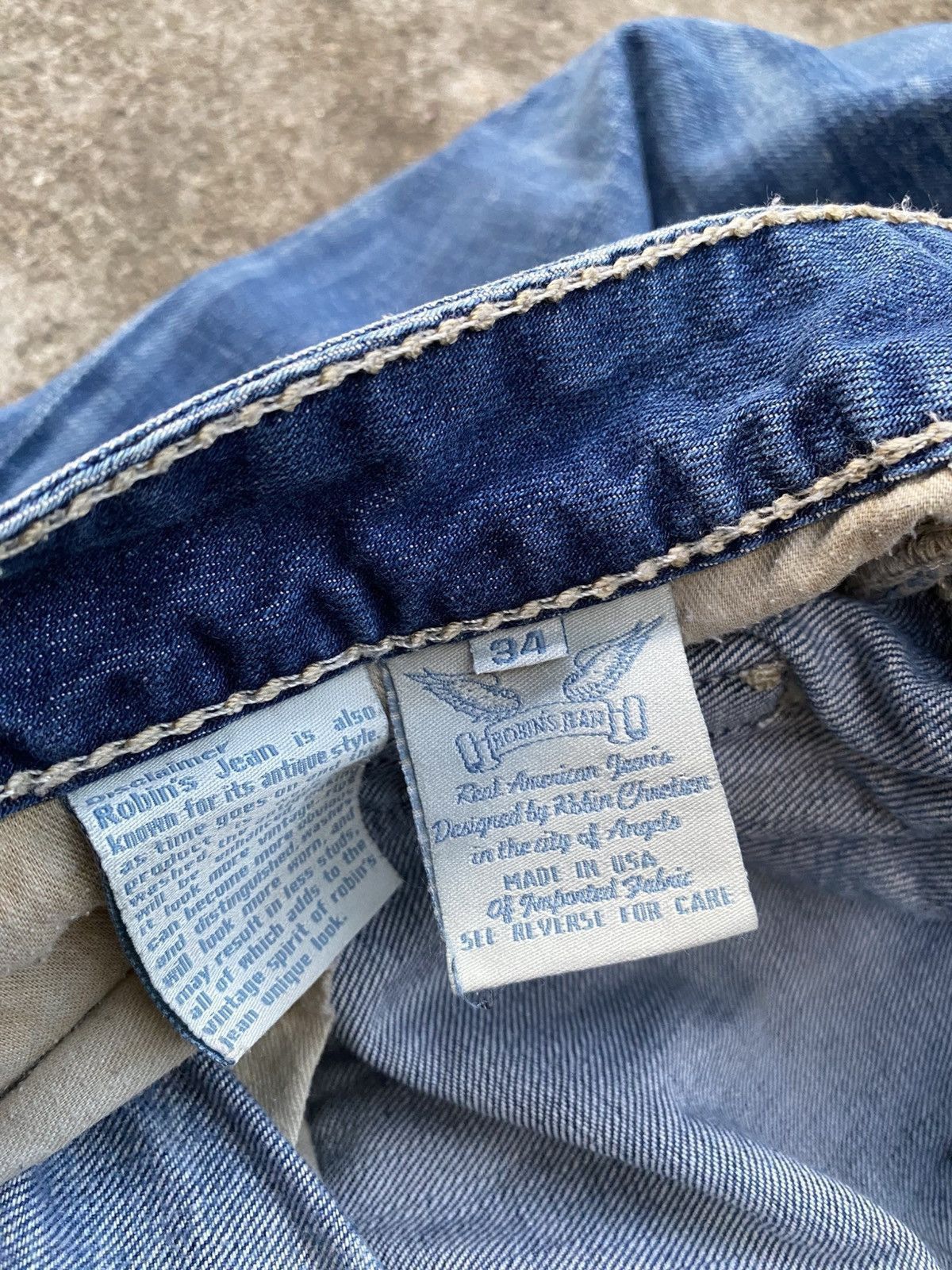 Robins Jeans Robins Jeans Denim Ifsixwasnine styled Size US 34 / EU 50 - 10 Thumbnail